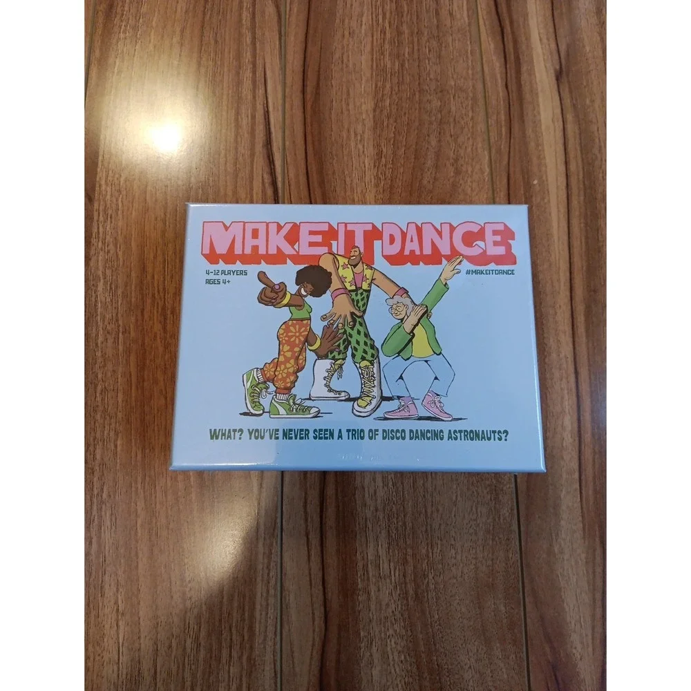 Make It Dance Card Game - All Star - 4-12 Players - Family‎ game Ages 4+
