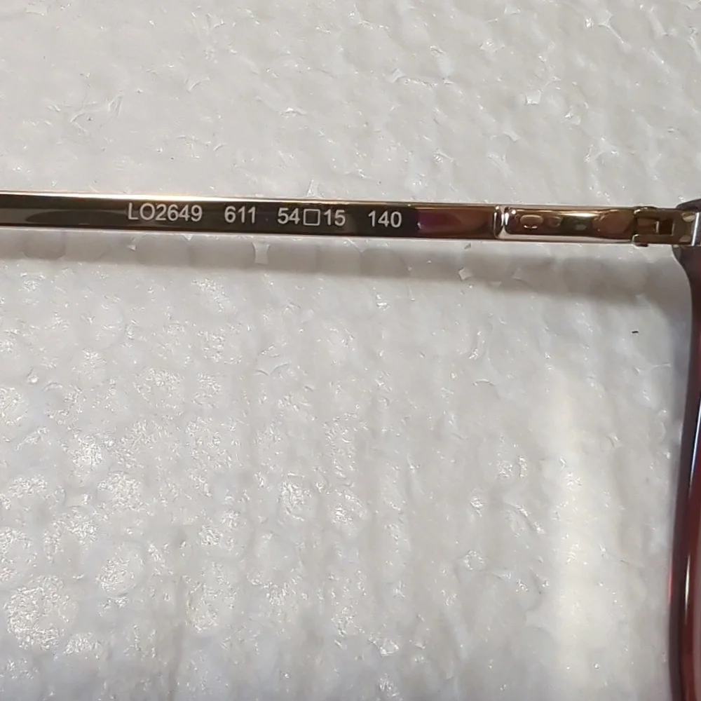 Longchamp size eye eyeglass