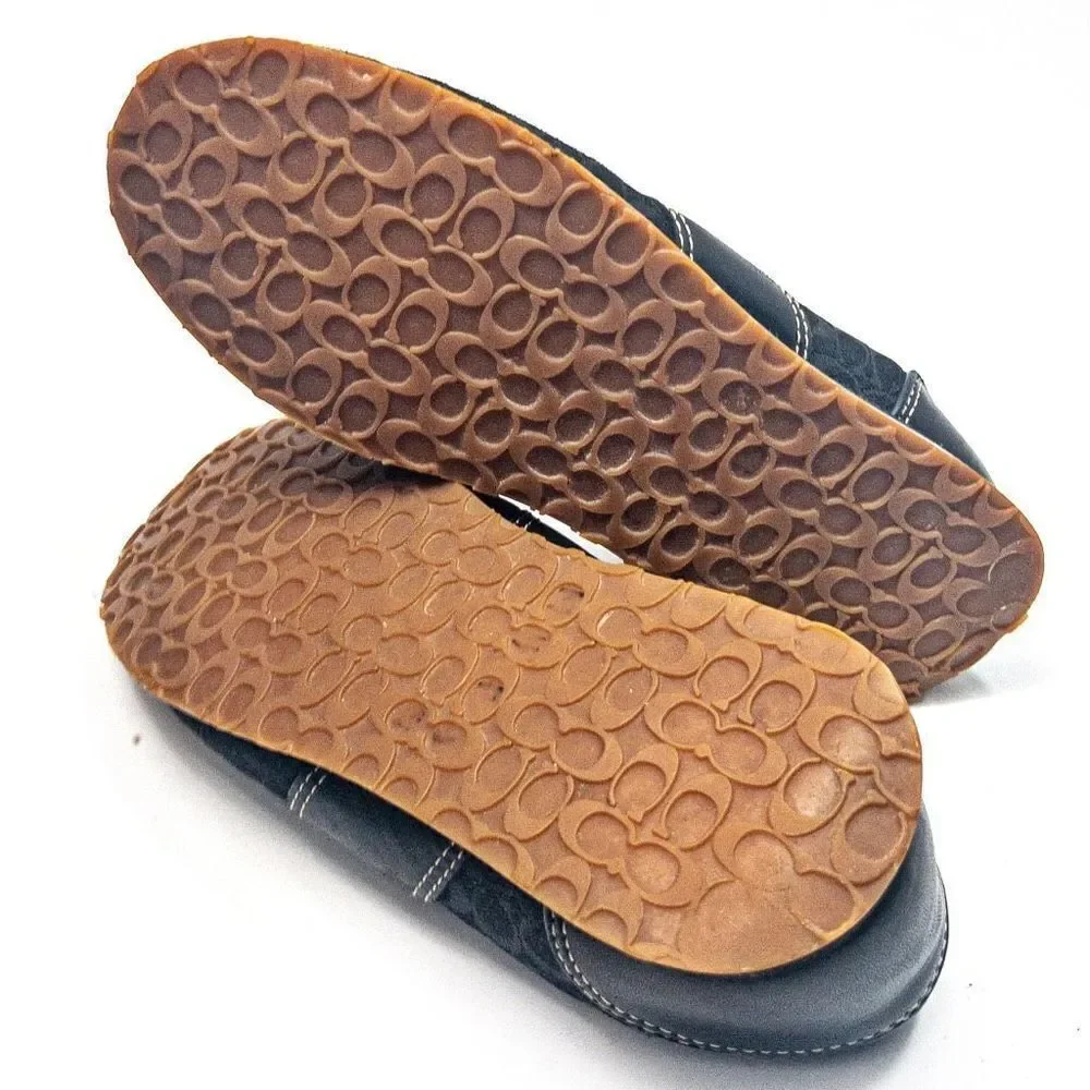 Coach canvas stitching or