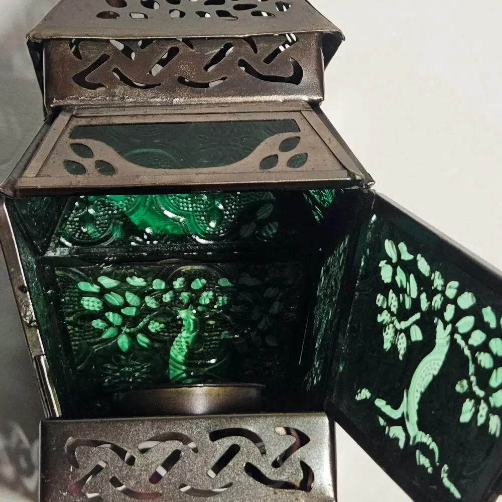 Pier 1 embossed candle