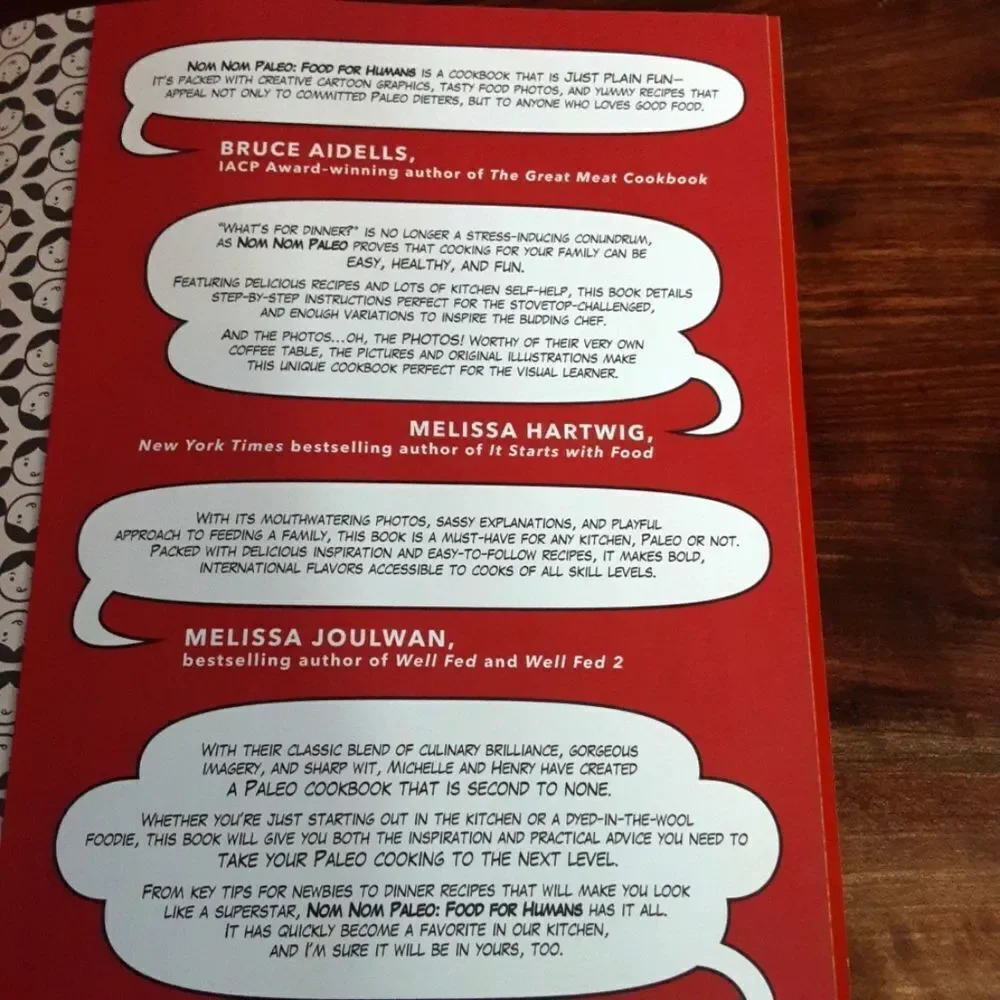Paleo nom cookbook