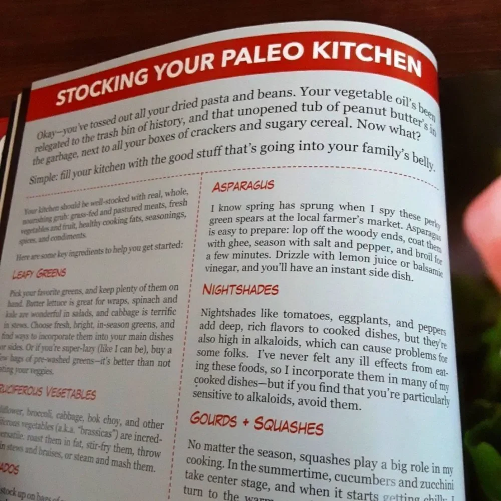 Paleo nom cookbook