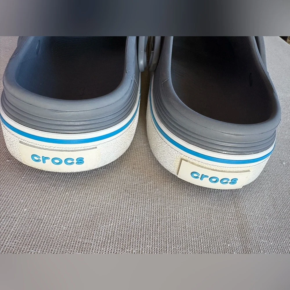 CROCS gray preowned free