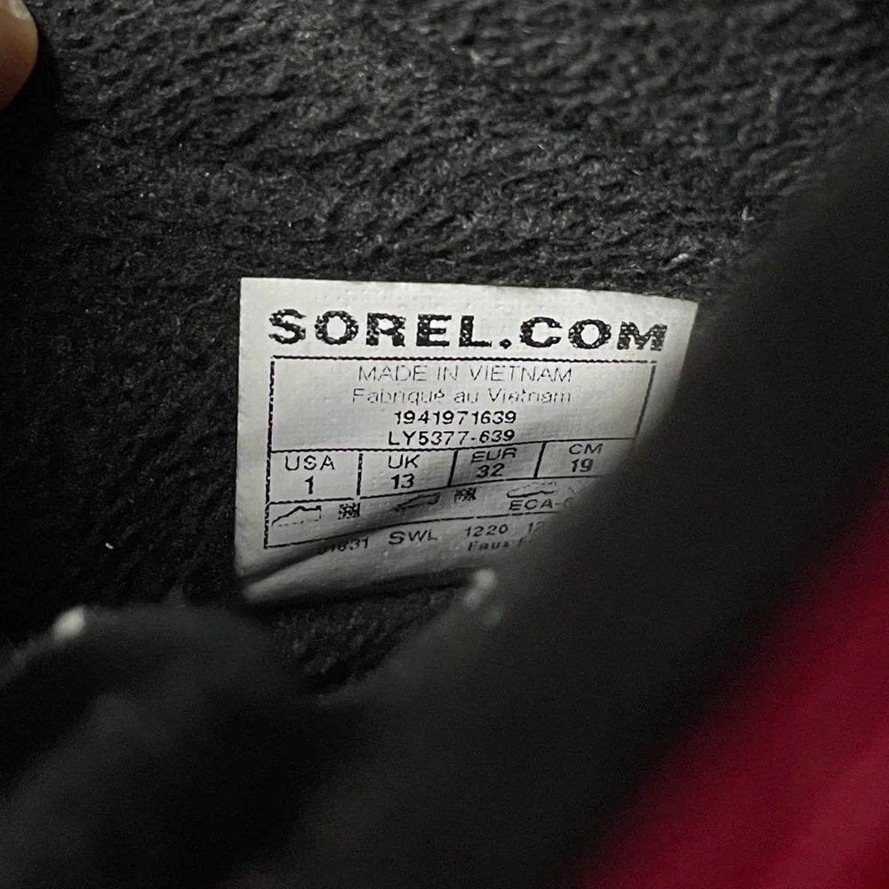 Sorel excellent used