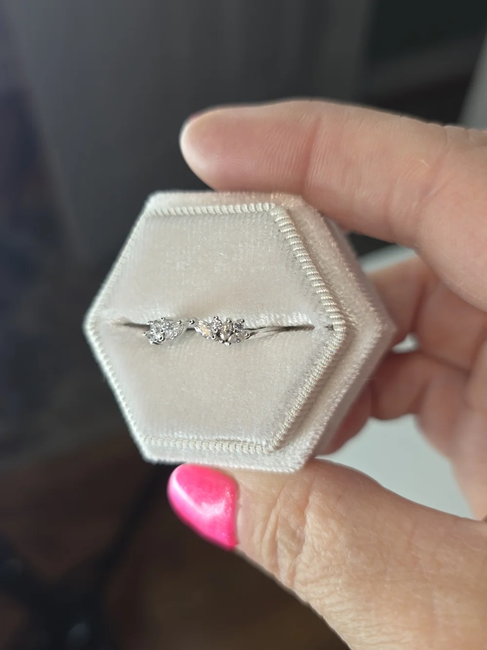 Silver Bobo or moissanite