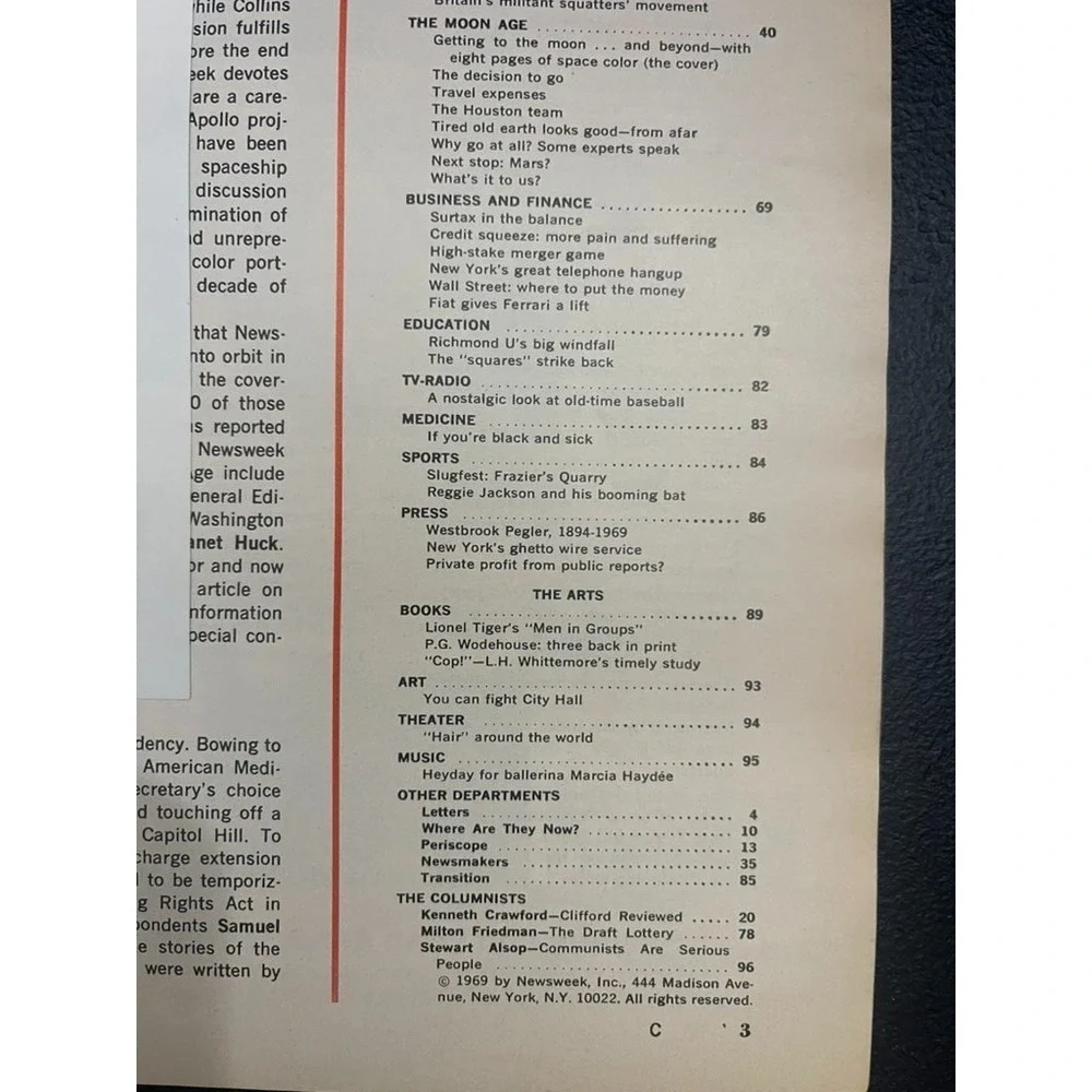 N/A vintage newsweek