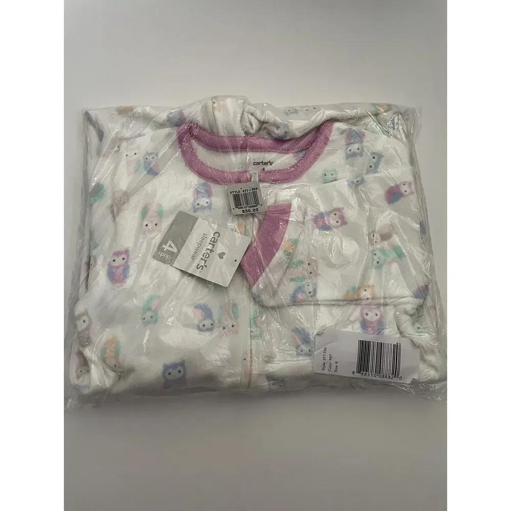 Carters zip carter white