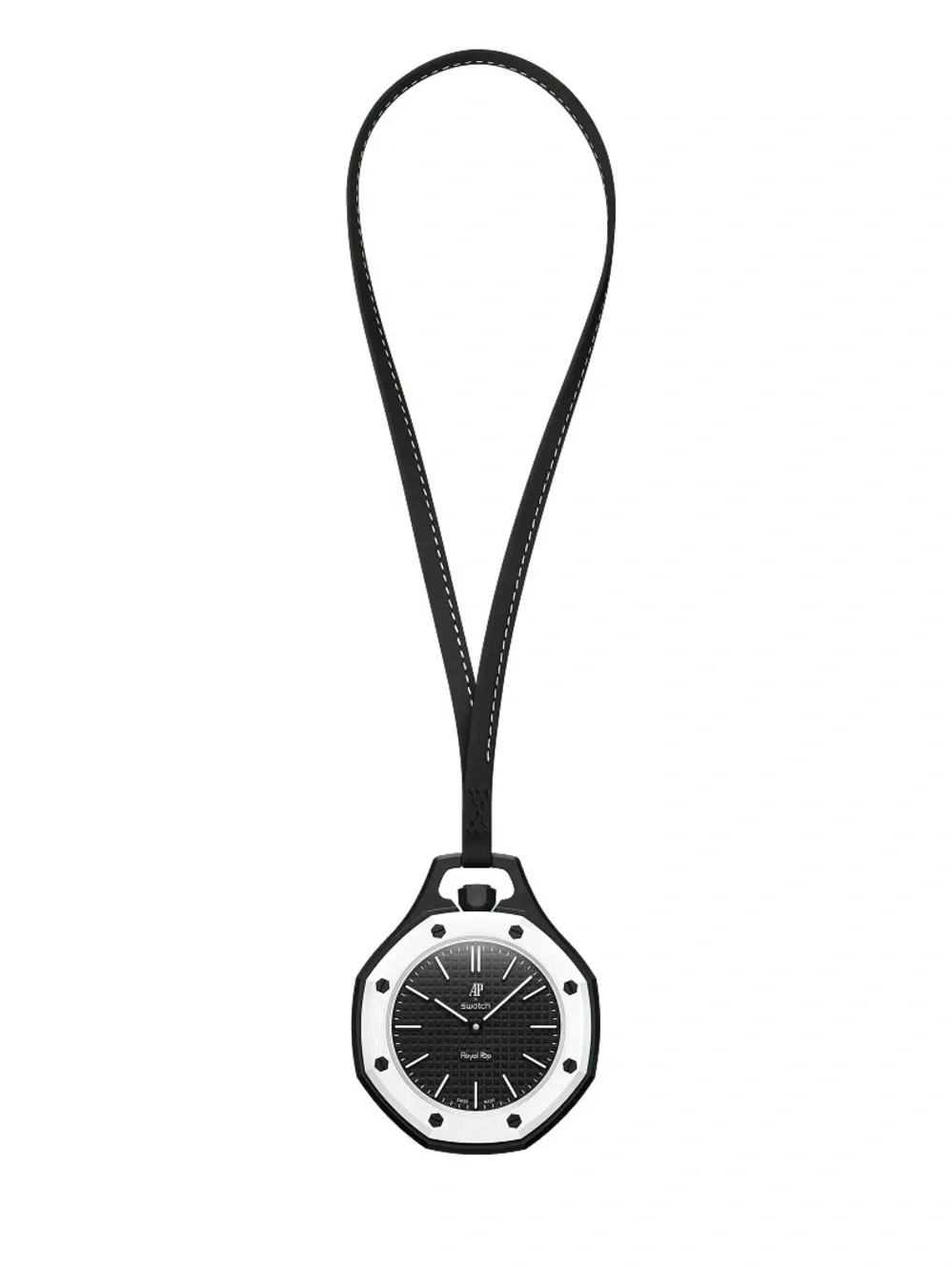 Swatch ocho negro