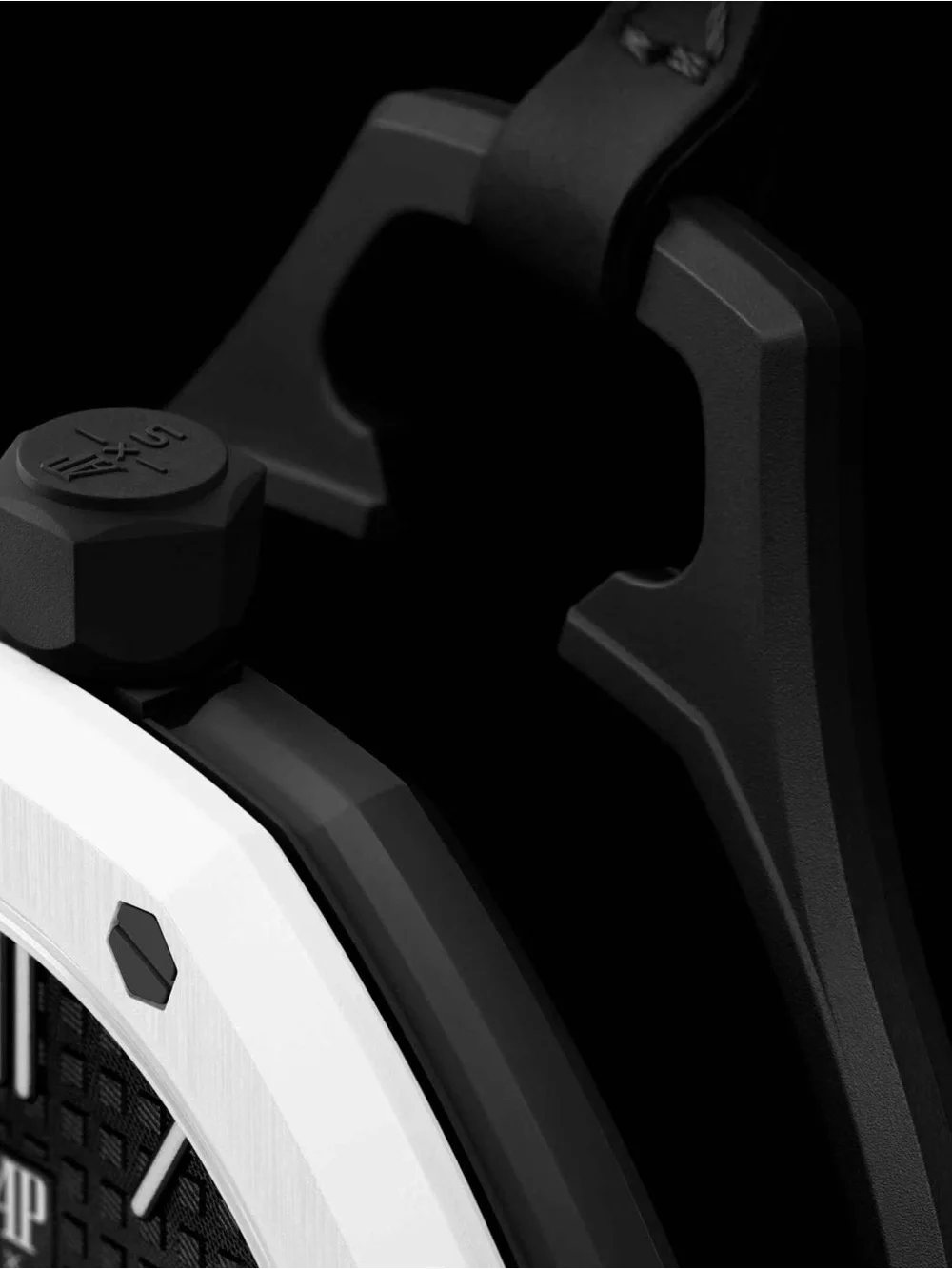 Swatch ocho negro