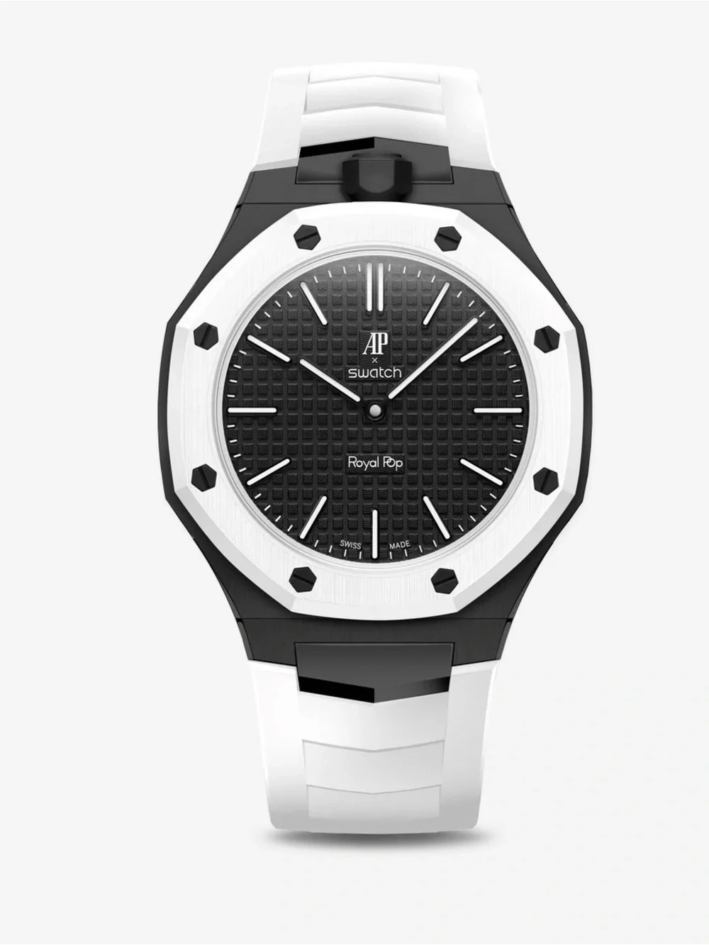 Swatch ocho negro