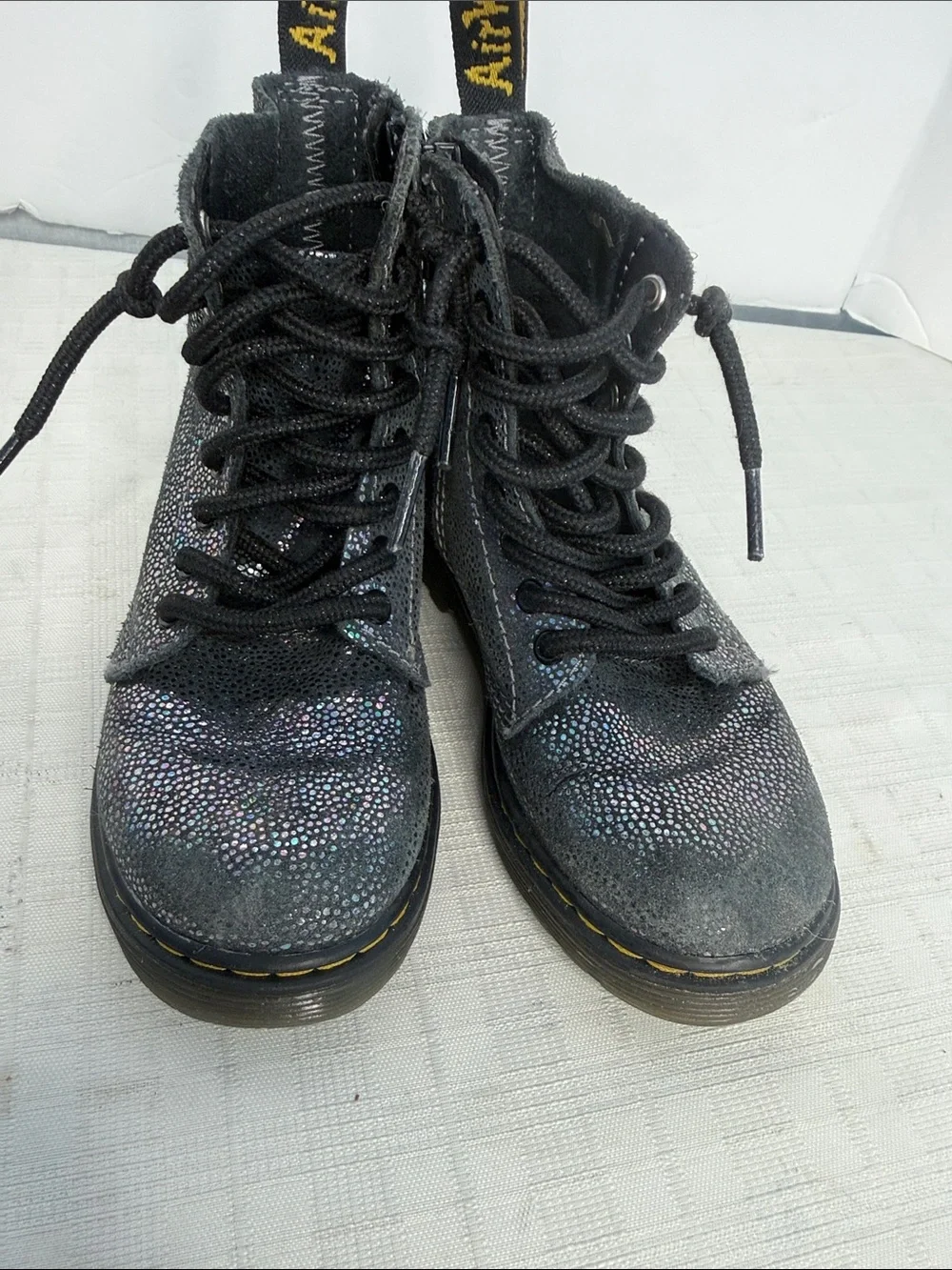 Dr. Martens stitching breezy rubber
