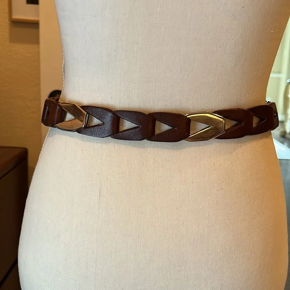 Vintage brown leather