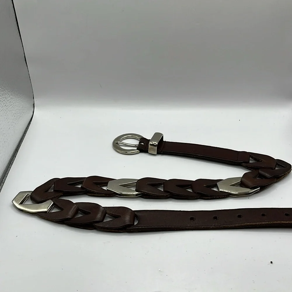 Vintage brown leather