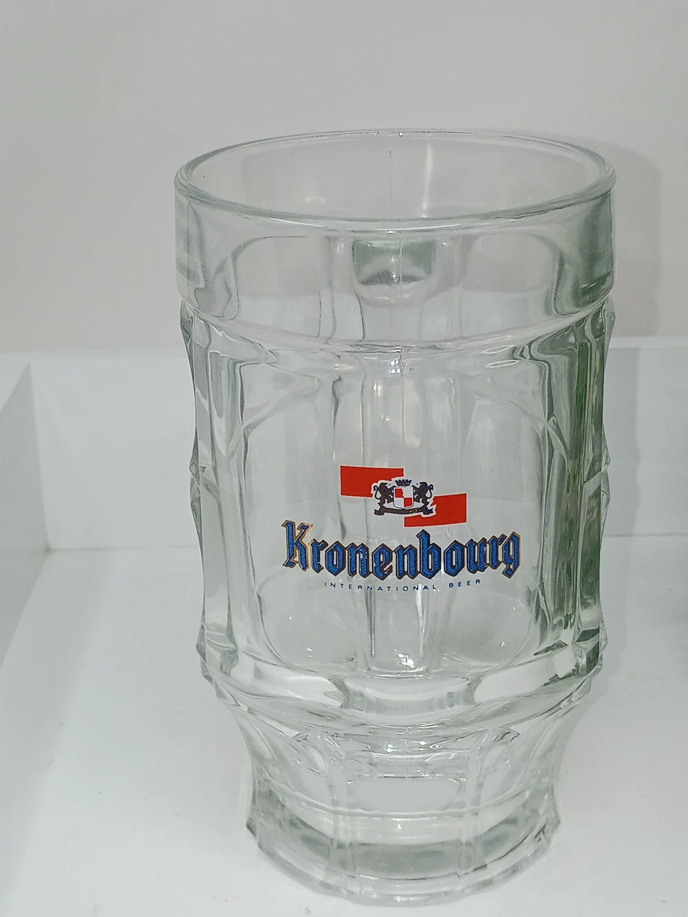 Kronenbourg Glass Beer Mug
