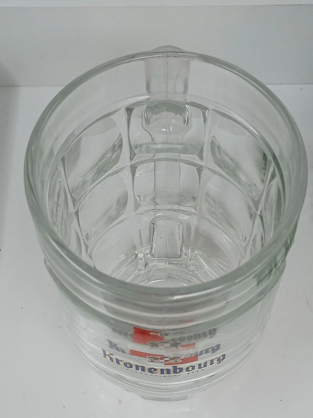 Kronenbourg clear glass