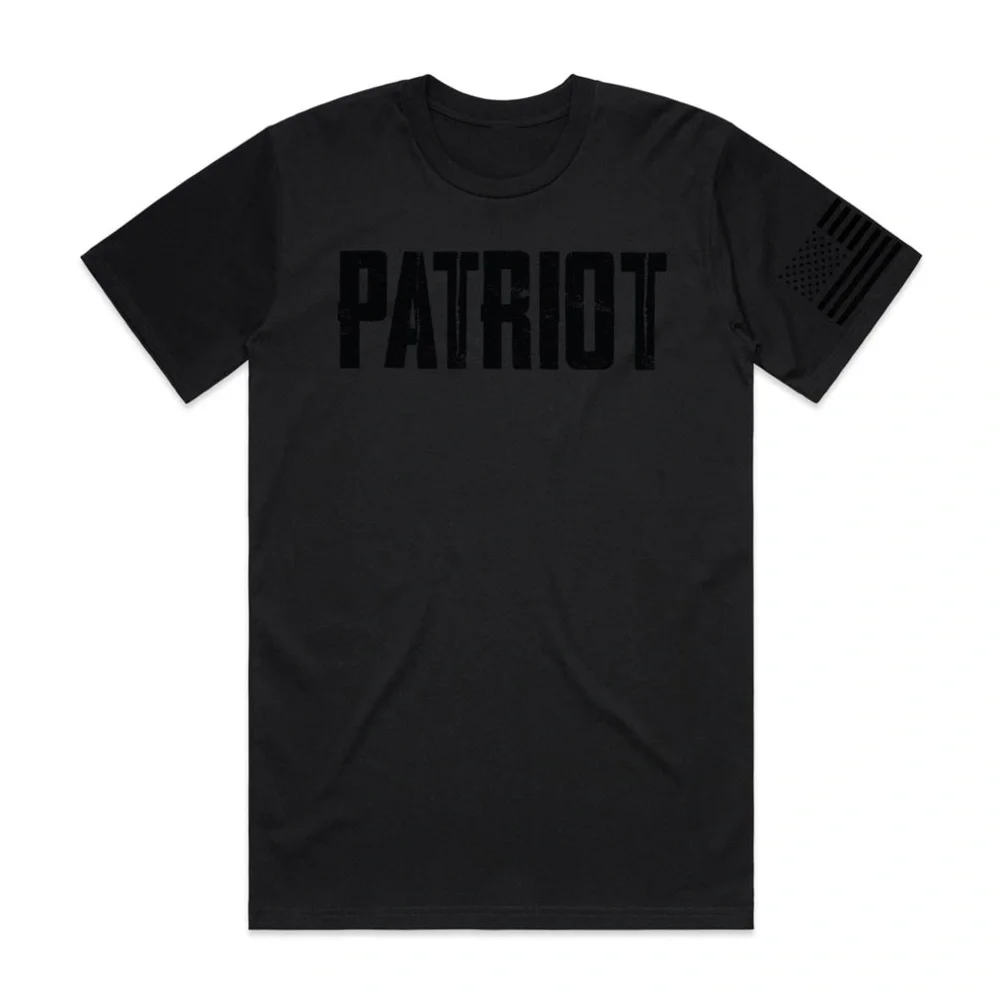 Patriot Graphic Black Tee