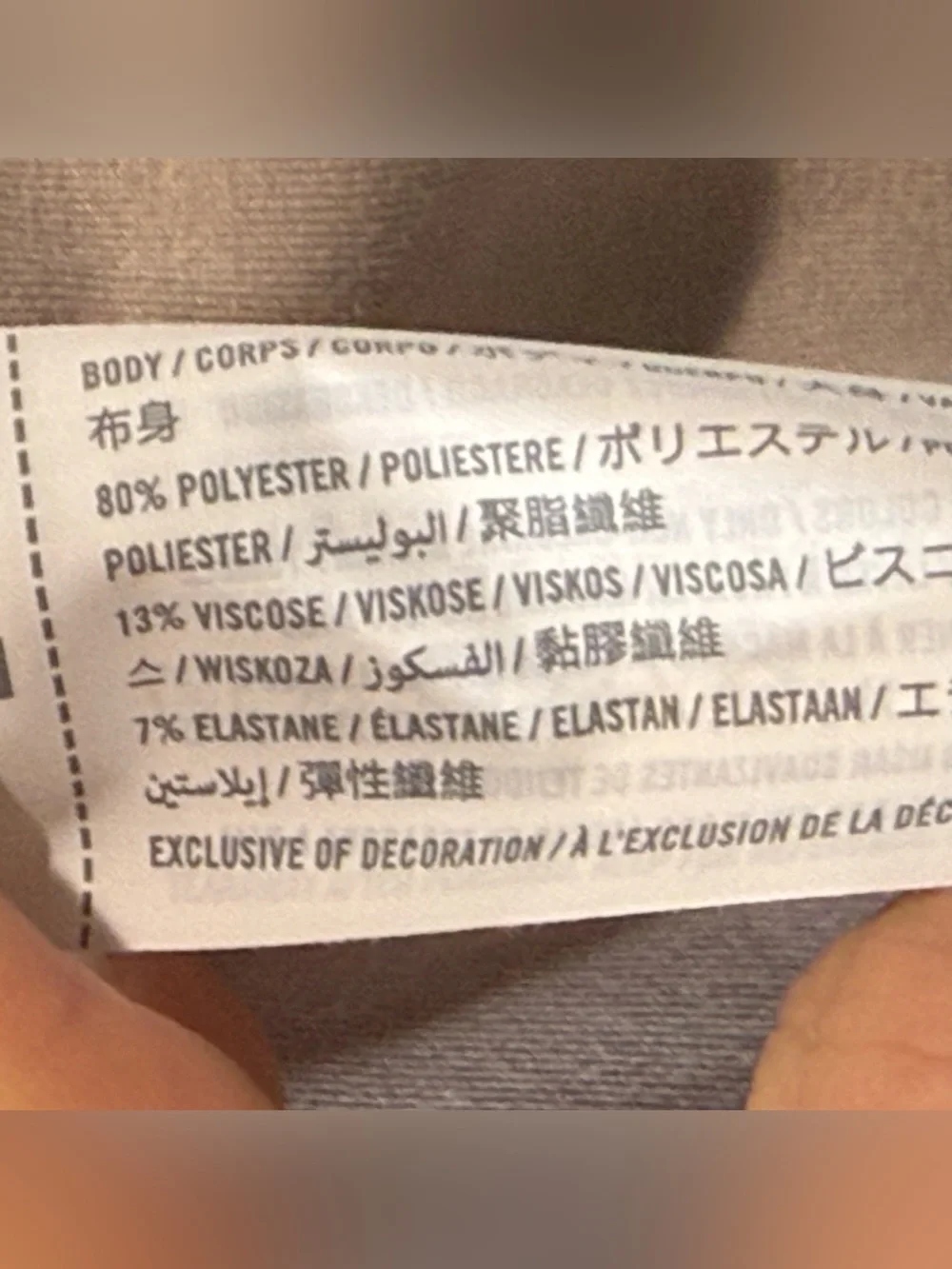 YPB collared zippered measurement
