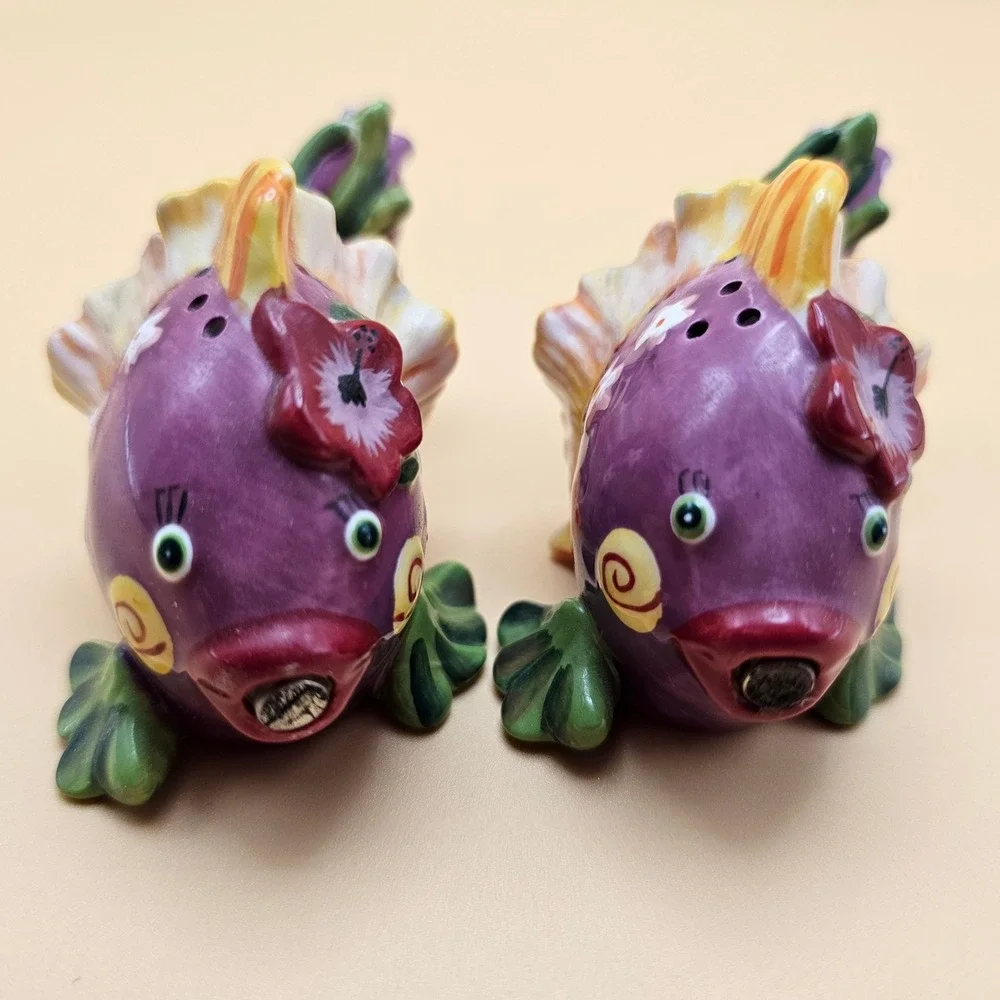 Purple Fish counter animal