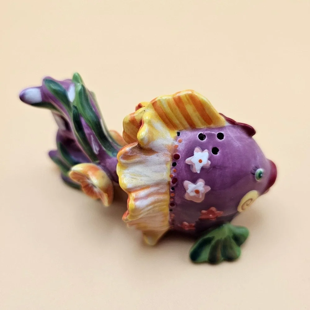 Purple Fish shape fun unique