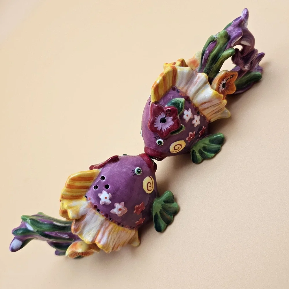 Purple Fish pepper decorative