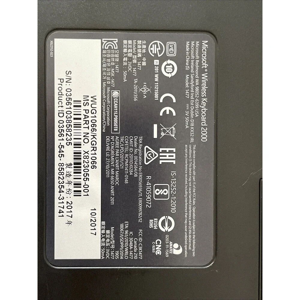 Microsoft dongle no untested