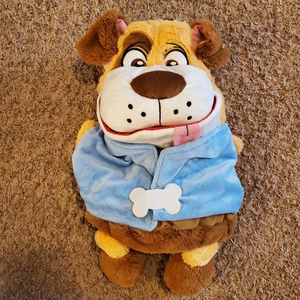 RARE-TUMMY STUFFERS 15 INCH DOG CLEAN-UP COMPANION‎ & SNUGGLY PLAYTIME FRIEND