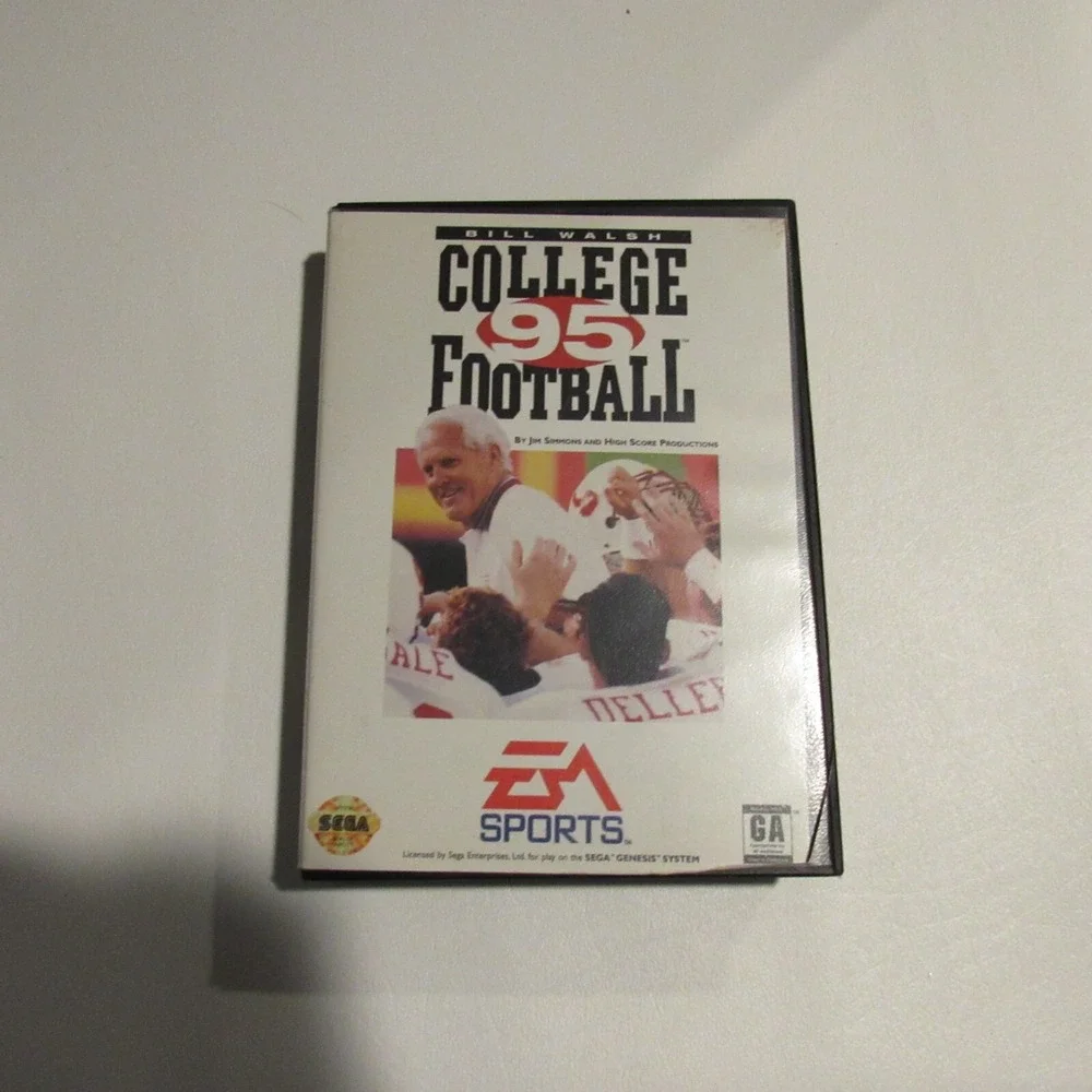Bill Walsh College Football 95 (Sega‎ Genesis, 1994) Tested