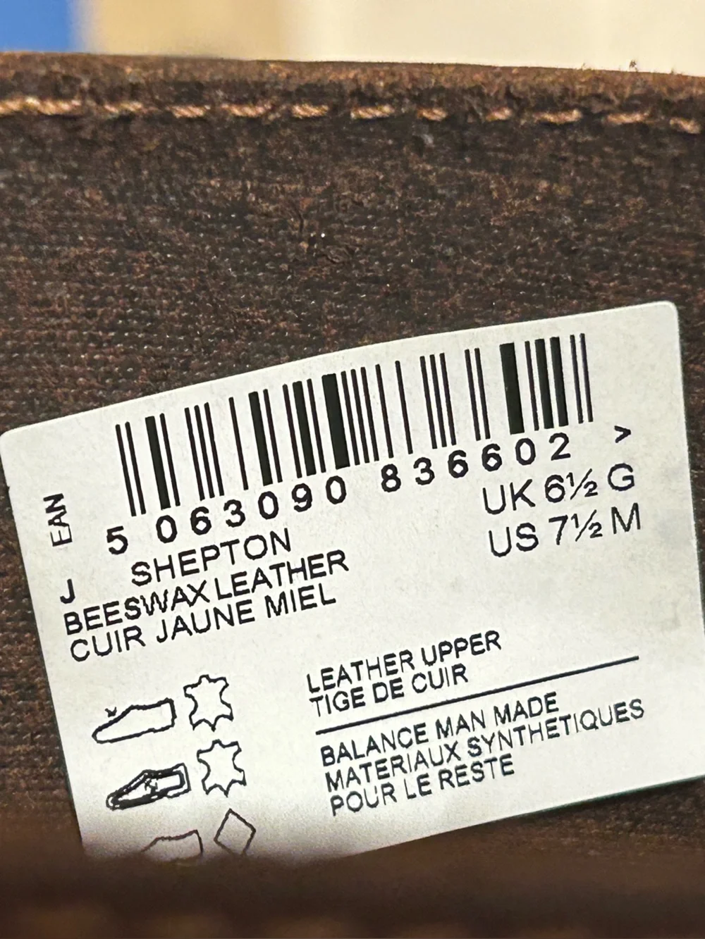 Clarks shepton beeswax