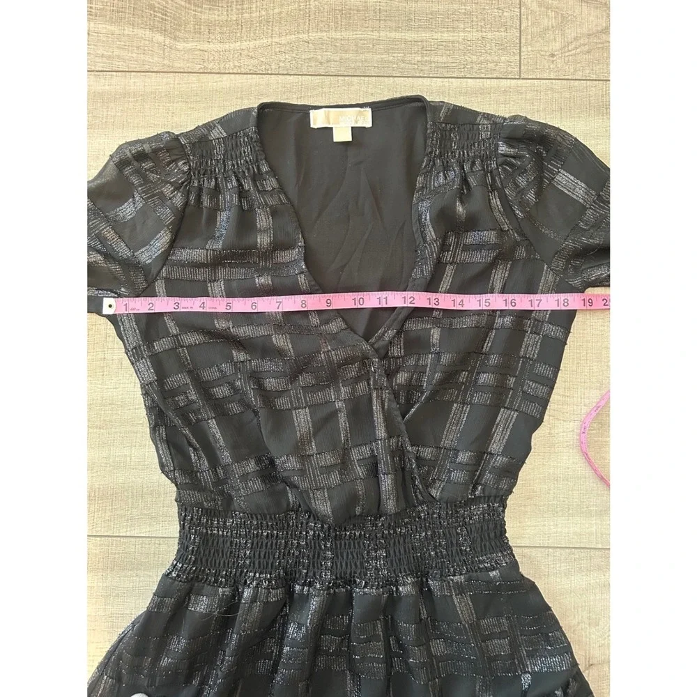 Michael Kors black sheer
