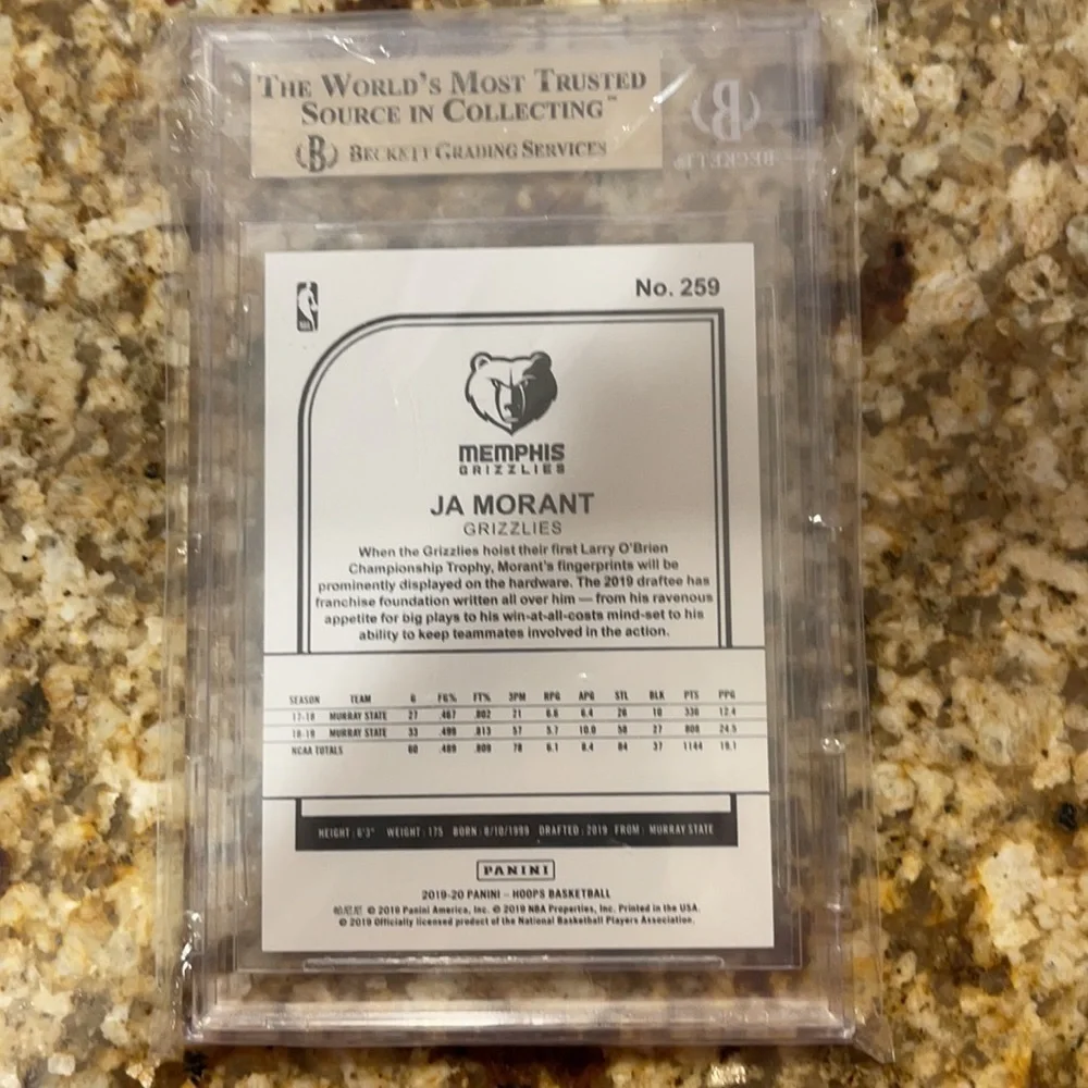 Panini beckett graded