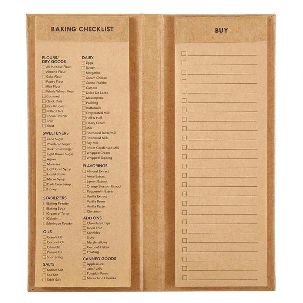 Faithworks baking planner