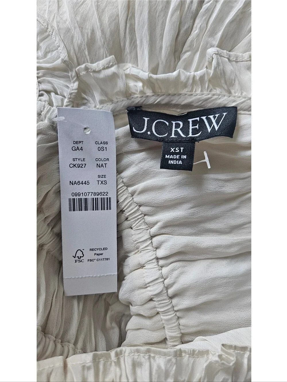 J. Crew pockets mind 19%