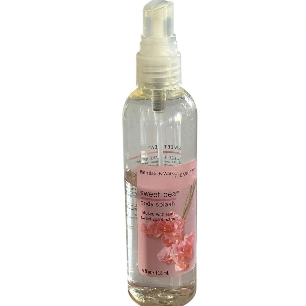 Bath & Body Works Sweet Pea Body Splash 4 oz Travel