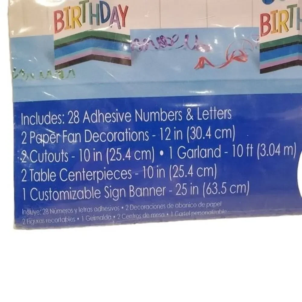 N/A birthday decorations