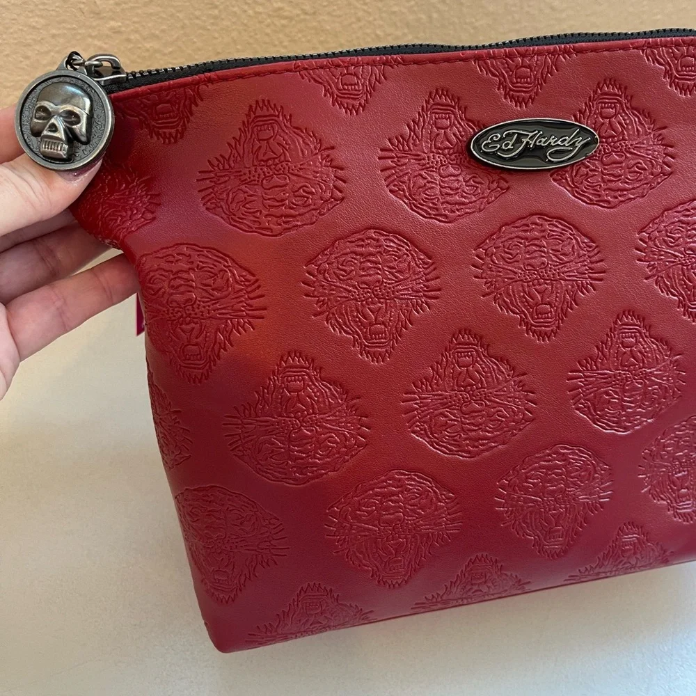 Ed Hardy bold embossed
