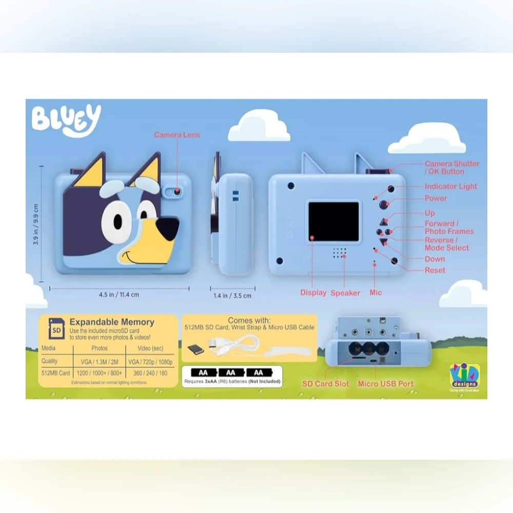 Bluey capture fun