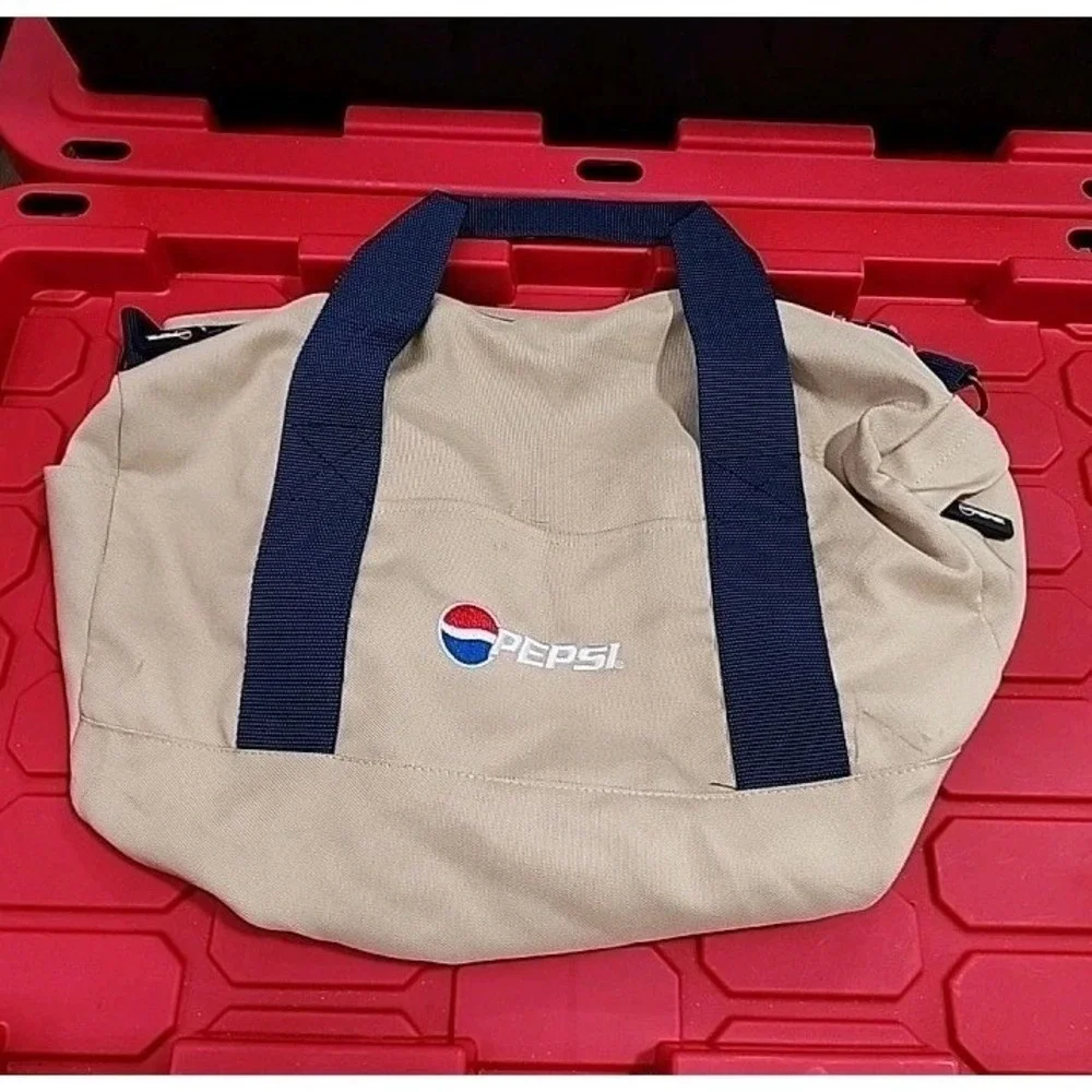 Pepsi vintage duffel