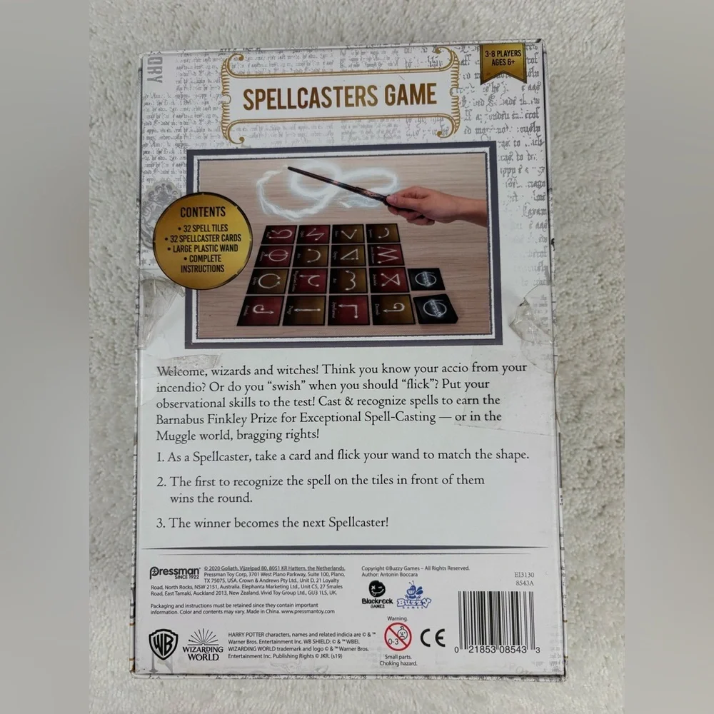 Pressman based potter world