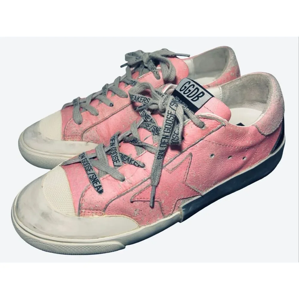 Golden Goose dyed quality heel