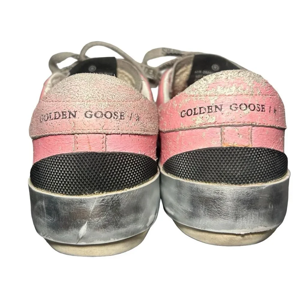 Golden Goose leather dyed toe