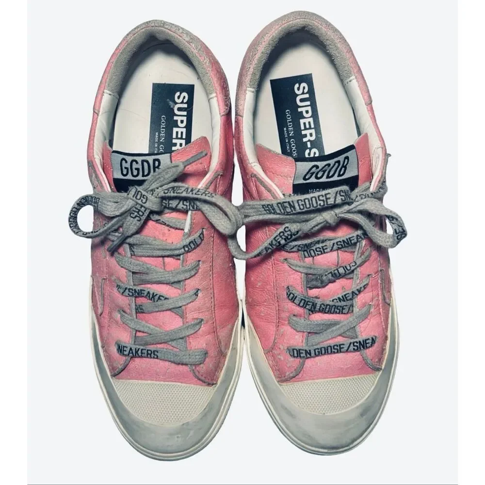 Golden Goose leather sneakers lace