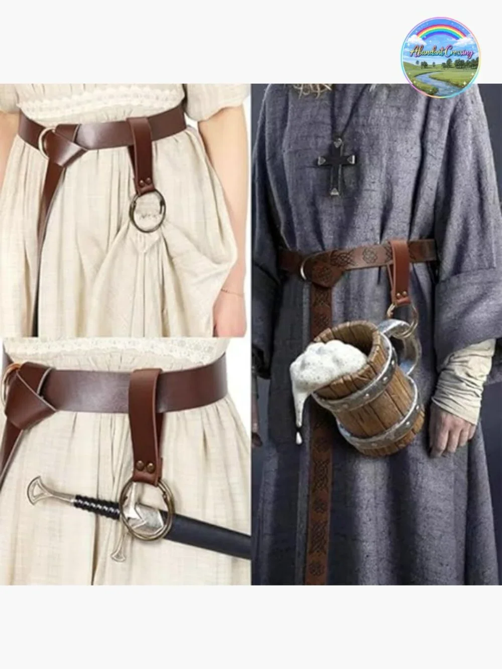 N/A leather belt
