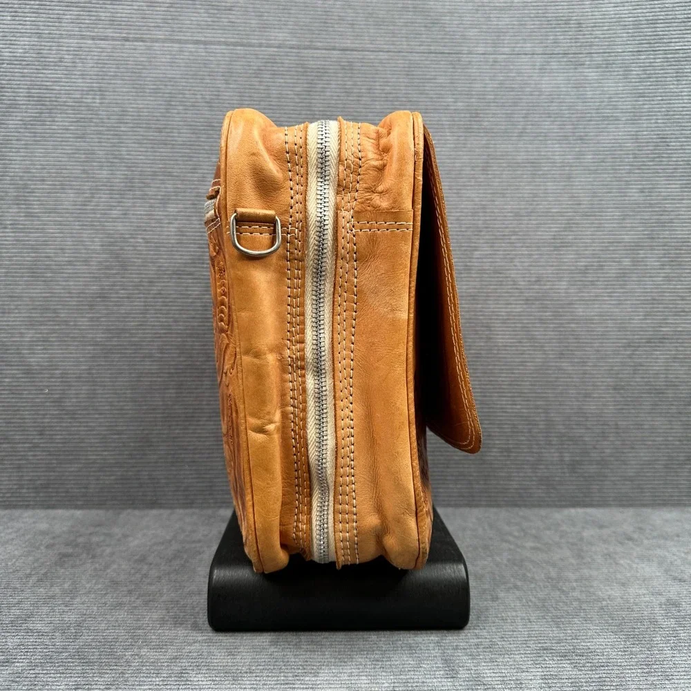 Handmade vintage leather