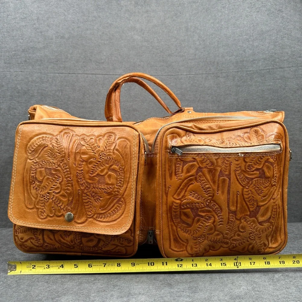 Handmade vintage leather