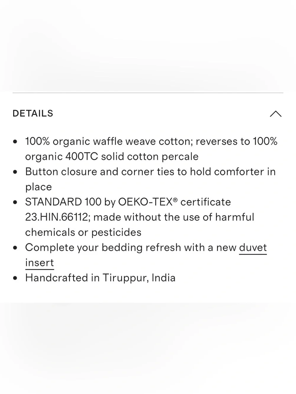 Quince nwt organic