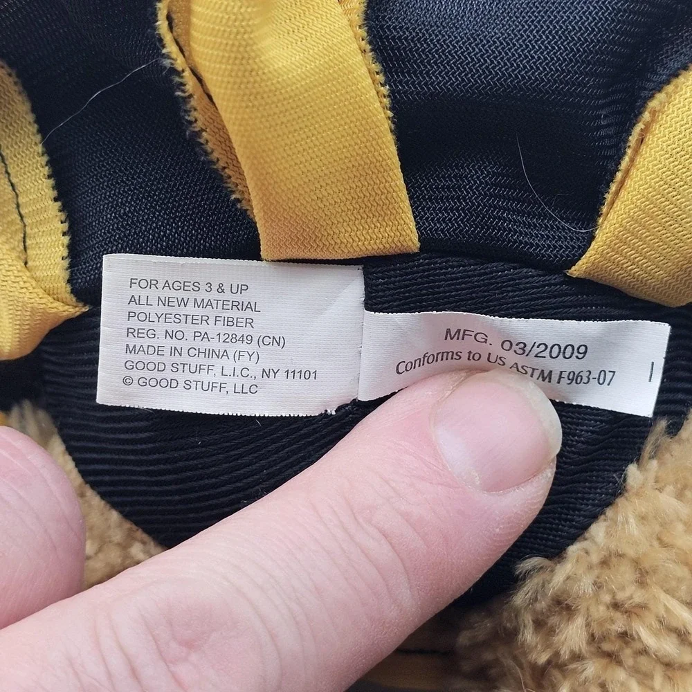 Good Stuff gold teddy