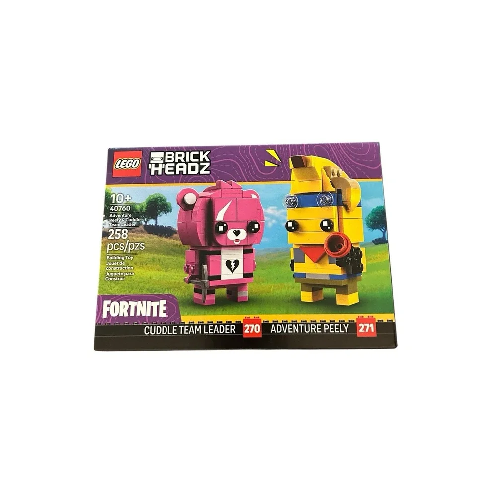 LEGO FORTNITE Brickheadz Adventure Peely‎ & Cuddle Team Leader 40760