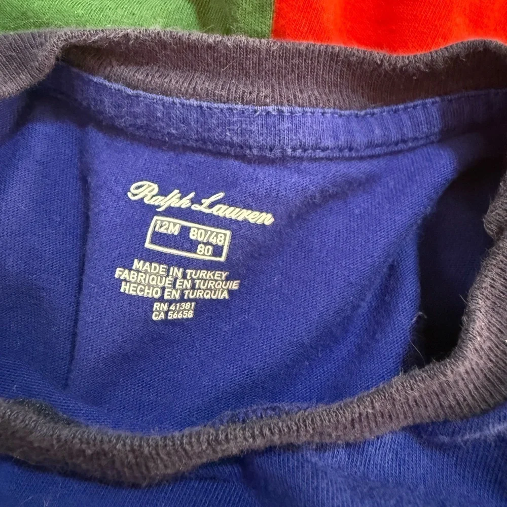 Ralph Lauren neck tee ralph