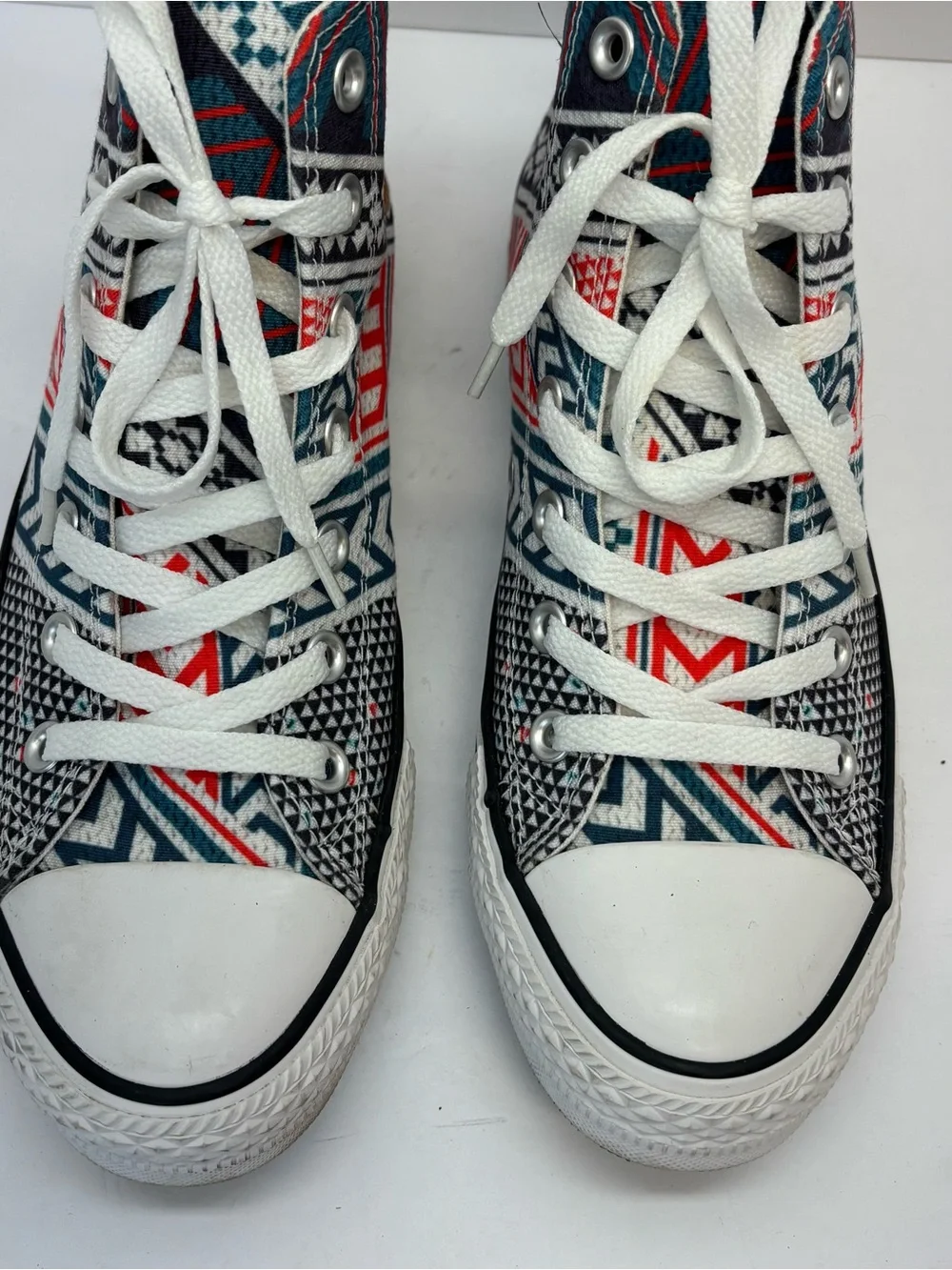 Converse shoes tribal
