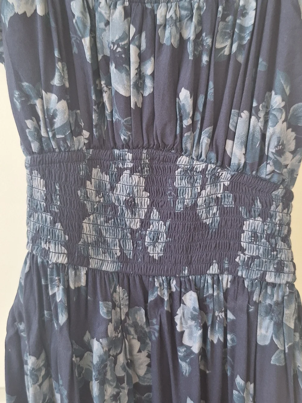 Abercrombie & Fitch over blue